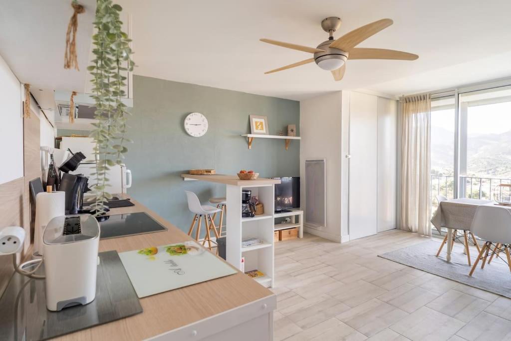 Appartement 4 Personnes, Vue Mer Exceptionnelle บันยุลส์-ซูร์-แมร์ ภายนอก รูปภาพ