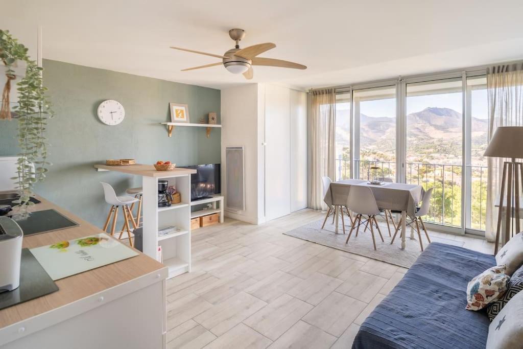 Appartement 4 Personnes, Vue Mer Exceptionnelle บันยุลส์-ซูร์-แมร์ ภายนอก รูปภาพ